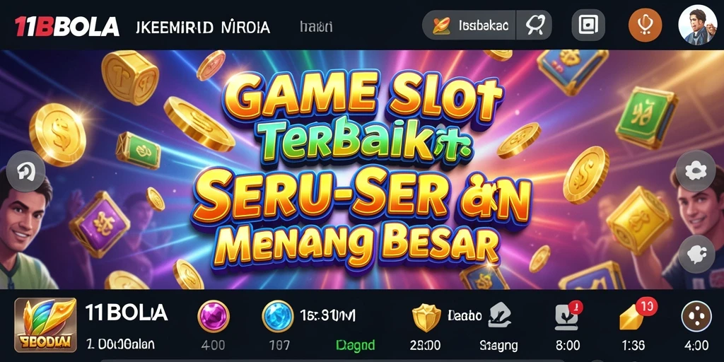 Gameplay Slot menegangkan di 11BOLA dengan grafis memukau.