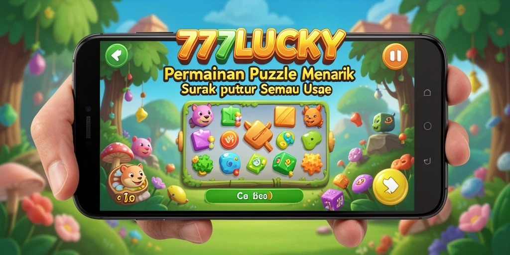 Tampilan gameplay <strong>777LUCKY</strong> yang penuh warna dan menantang.