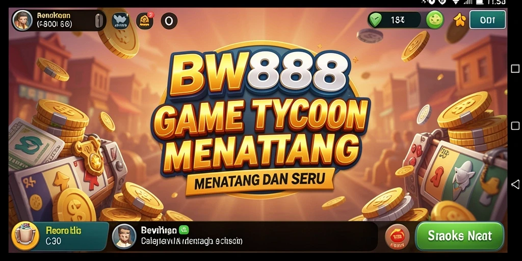 Screenshot BW888 menampilkan aksi seru dan strategi dalam gameplay Tycoon.