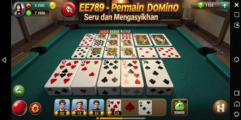 Gameplay menarik dari permainan Domino EE789.