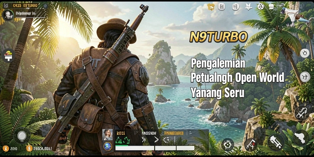 Gameplay N9TURBO yang menarik dalam dunia Open World.