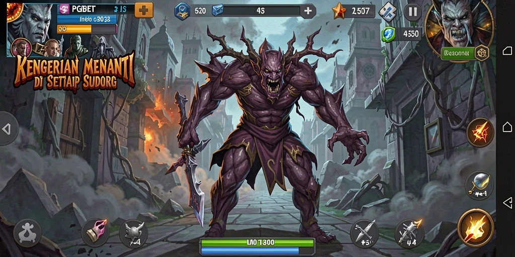 Tampilan menyeramkan dari gameplay PGBET yang menegangkan dan mencekam.