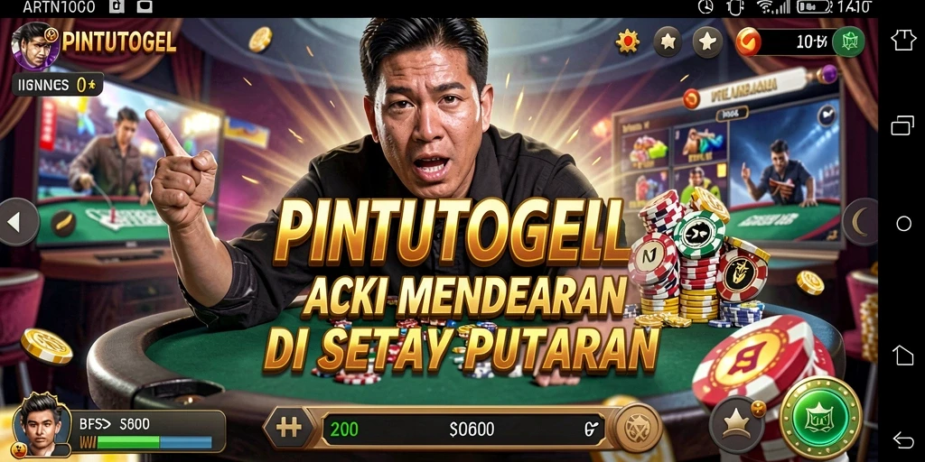 Tangkapan layar utama PINTUTOGEL yang menunjukkan aksi seru permainan.