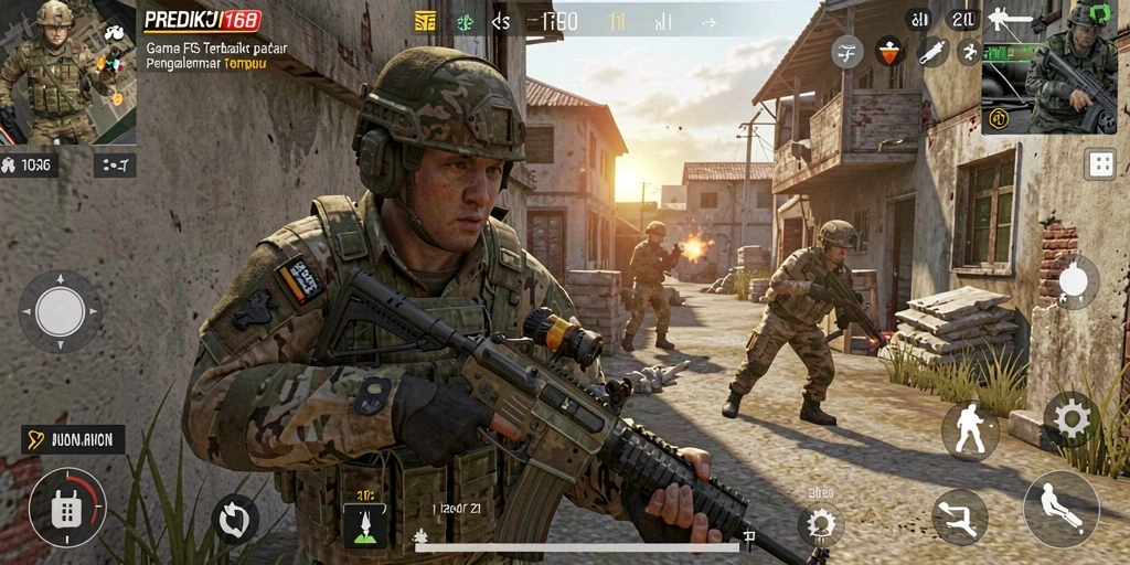 Screenshot PREDIKSI168 menampilkan aksi seru dalam gameplay FPS yang mendebarkan.