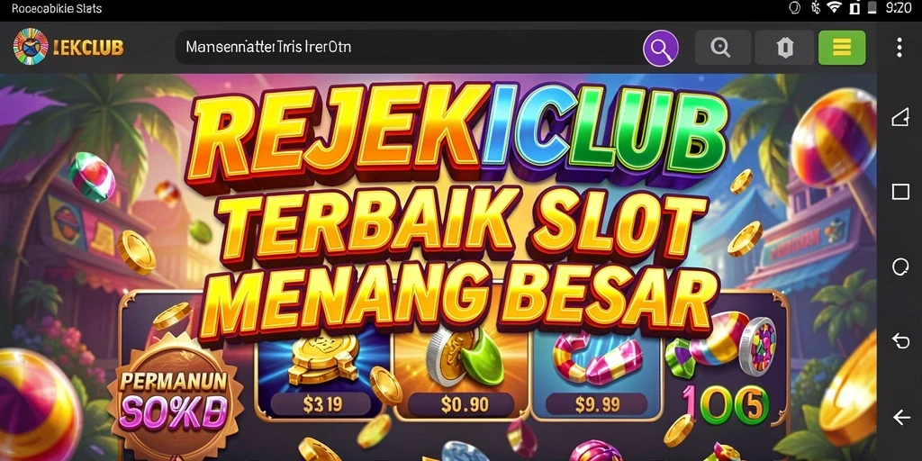 Gameplay mendebarkan slot REJEKICLUB yang menarik dan beragam.