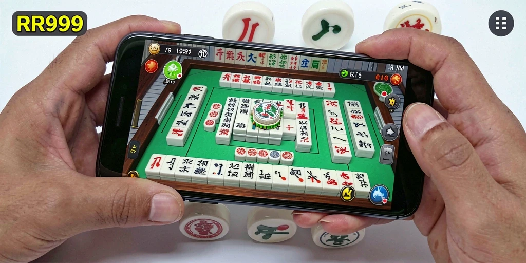Screenshot gameplay menampilkan interaksi seru dalam permainan Mahjong RR999.