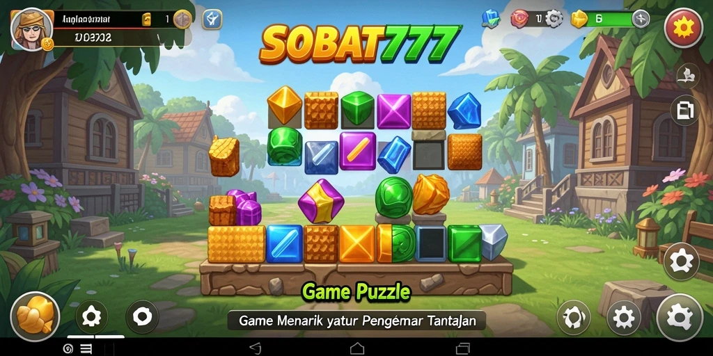 Tampilan gameplay yang seru dan menantang dari SOBAT777.